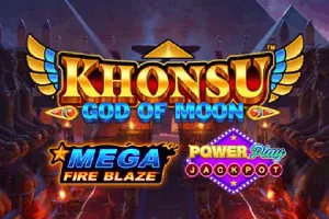 Playtech : Mega Fire Blaze: Khonsu God of Moon PowerPlay Jackpot - NOLIMITSLOT777